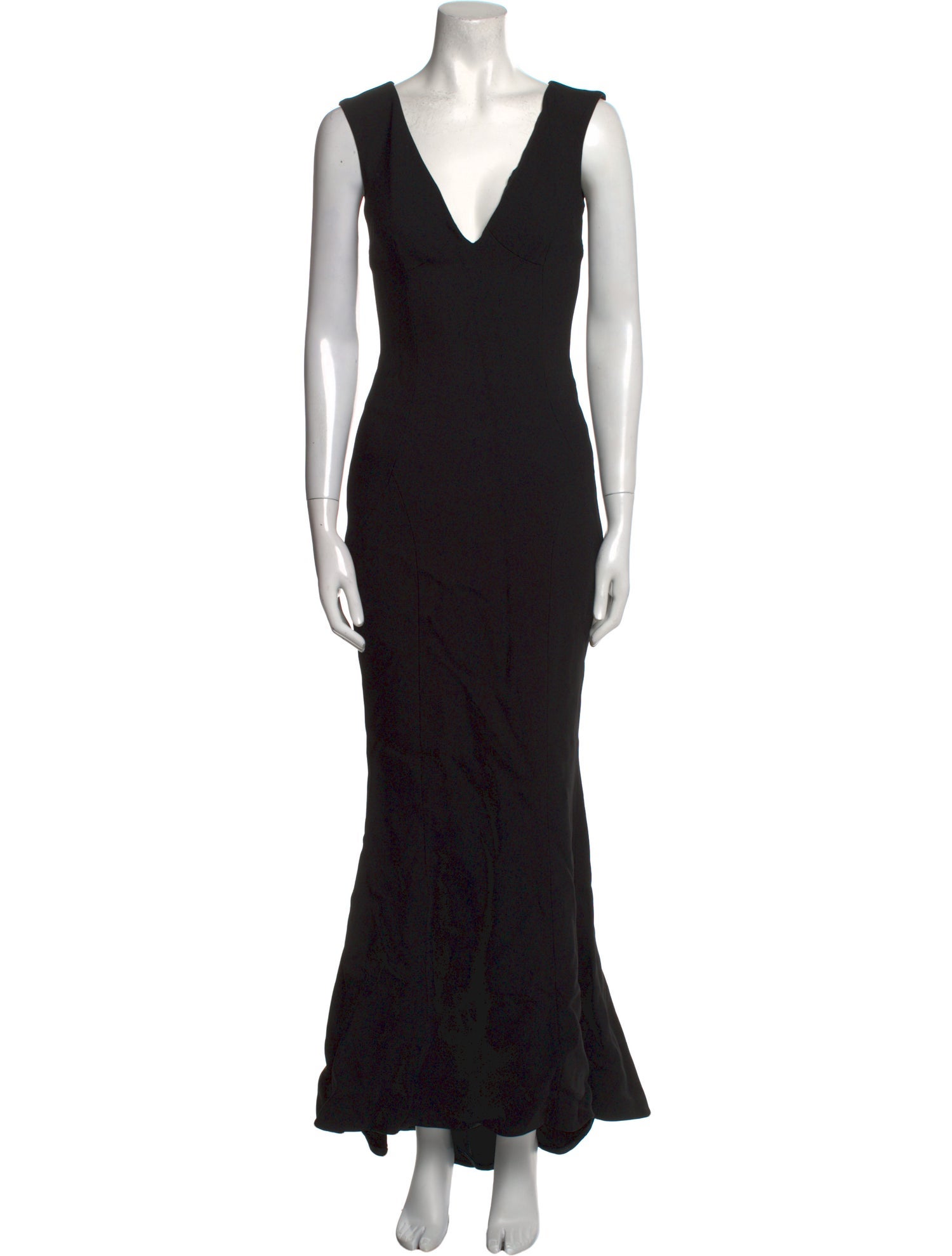 Dolce & Gabbana V-Neck Long Dress