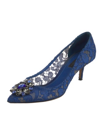 Dolce & Gabbana Lace Lace Pattern Pumps