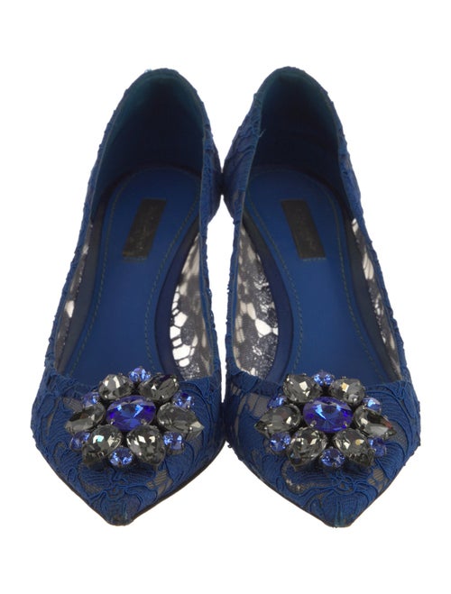 Dolce & Gabbana Lace Lace Pattern Pumps
