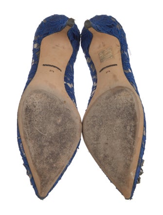 Dolce & Gabbana Lace Lace Pattern Pumps