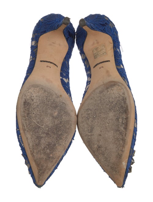 Dolce & Gabbana Lace Lace Pattern Pumps