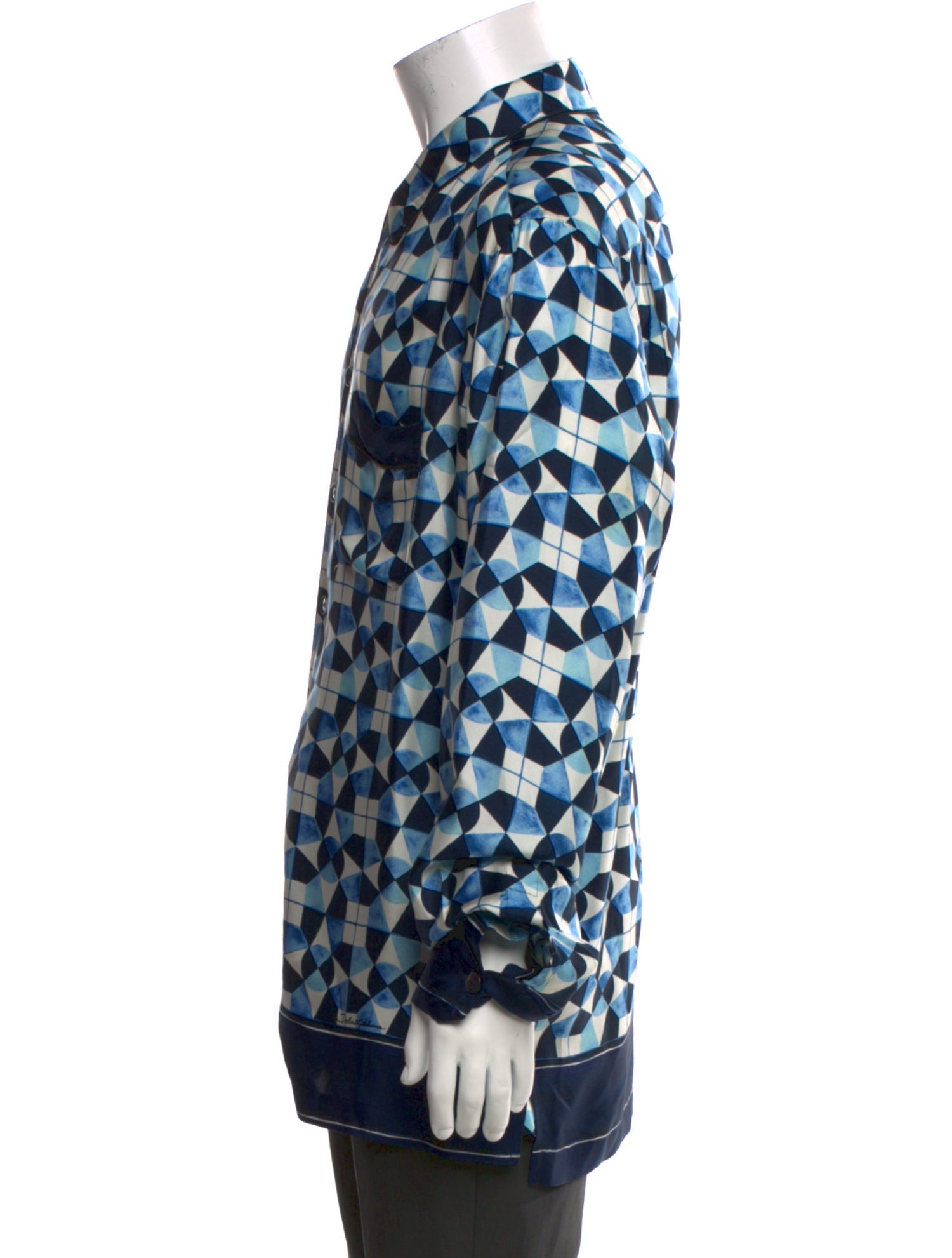 Dolce & Gabbana Silk Printed Shirt