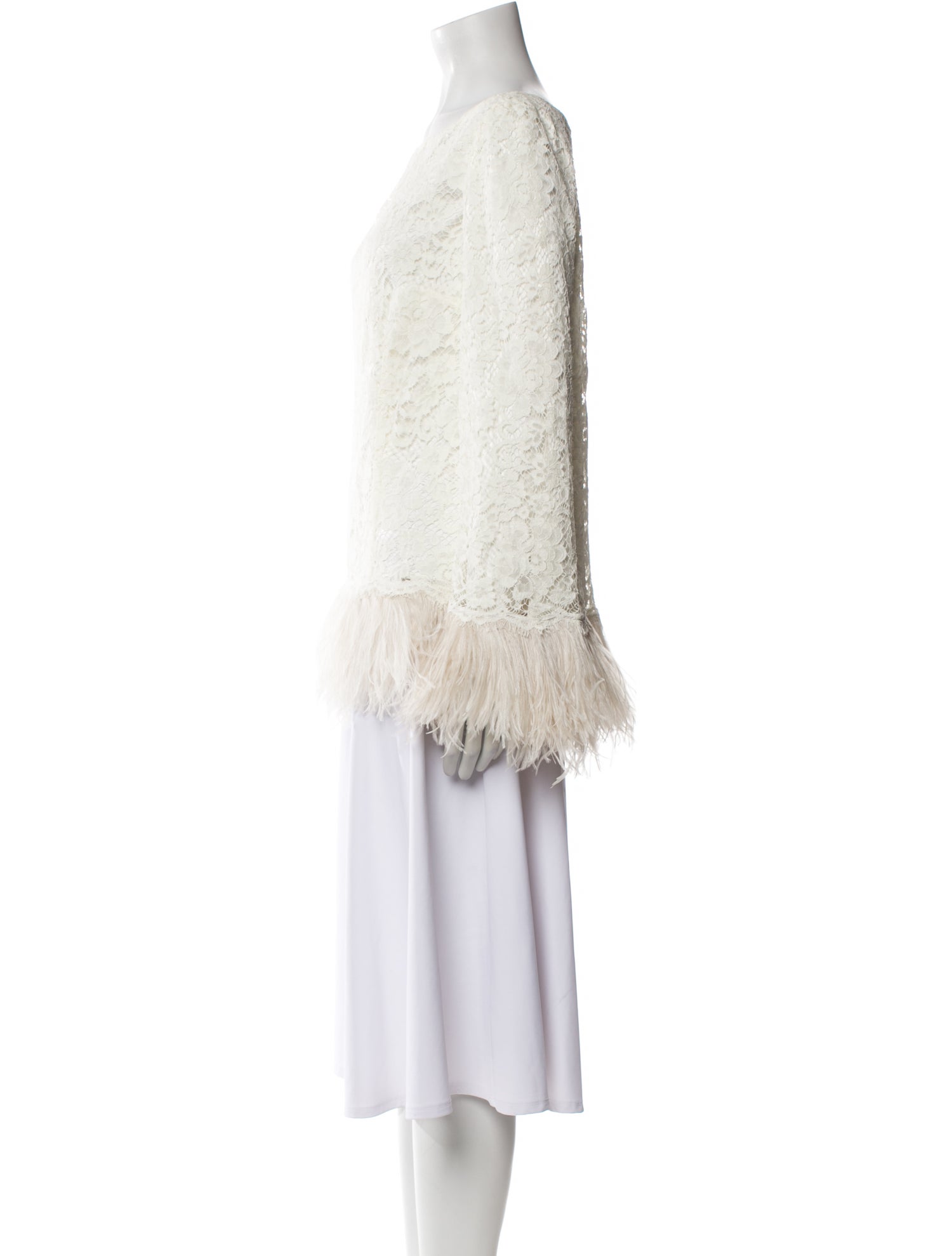 Dolce & Gabbana Bateau Neckline Long Sleeve Tunic