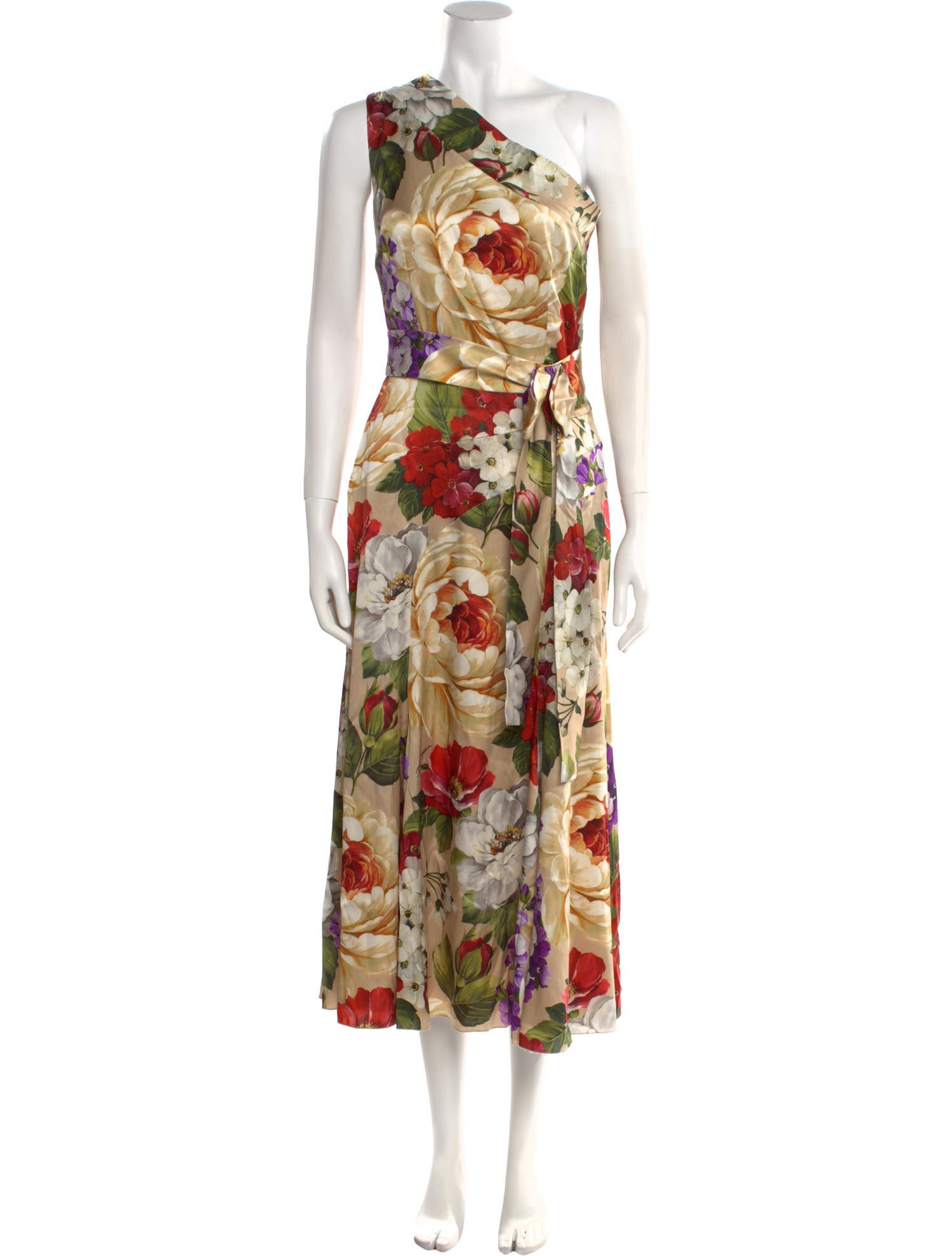 Dolce & Gabbana Silk Long Dress