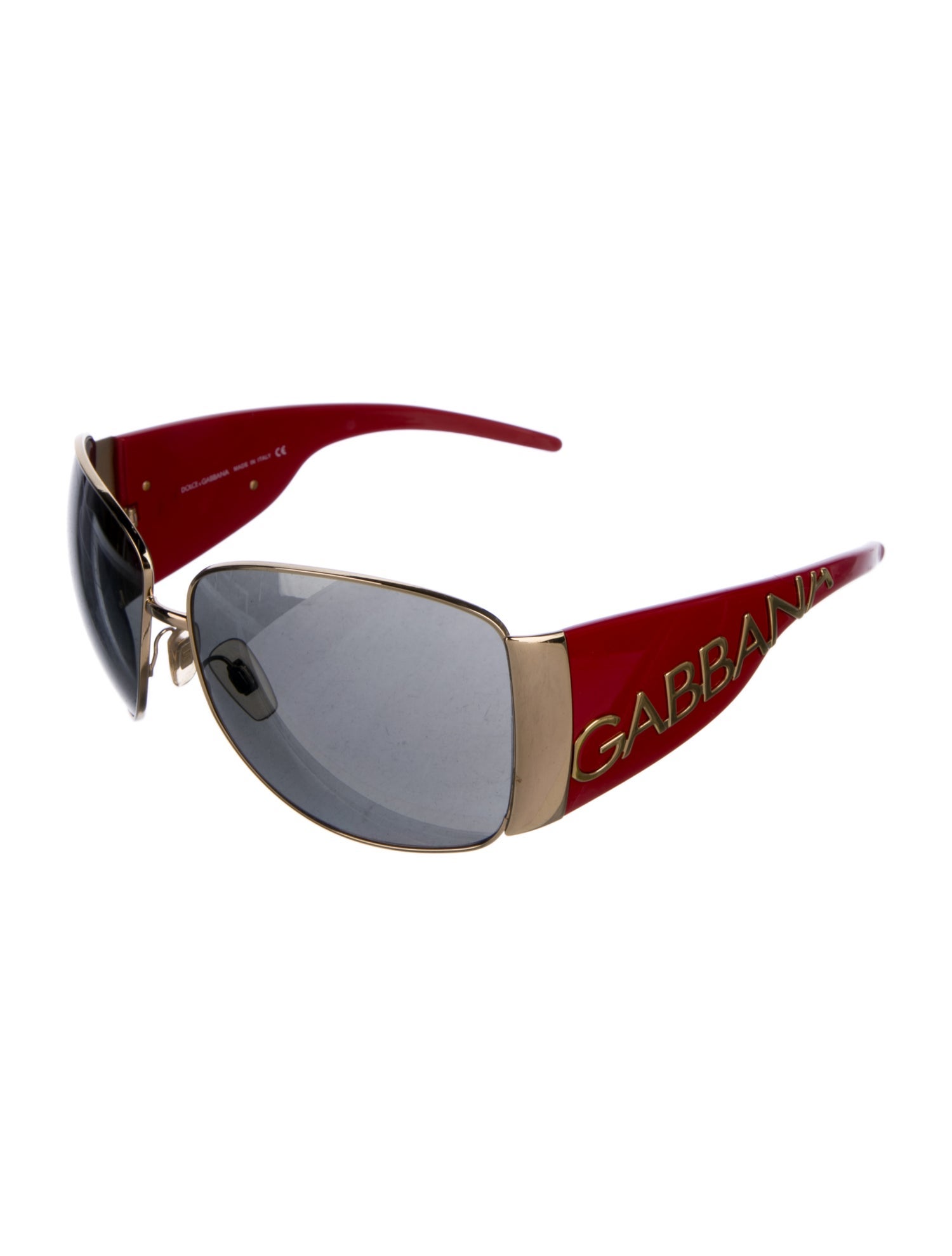 Dolce & Gabbana Shield Tinted Sunglasses