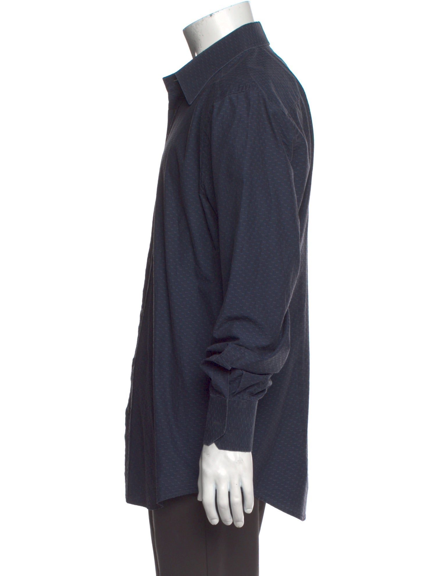 Dolce & Gabbana Printed Long Sleeve Dress Shirt