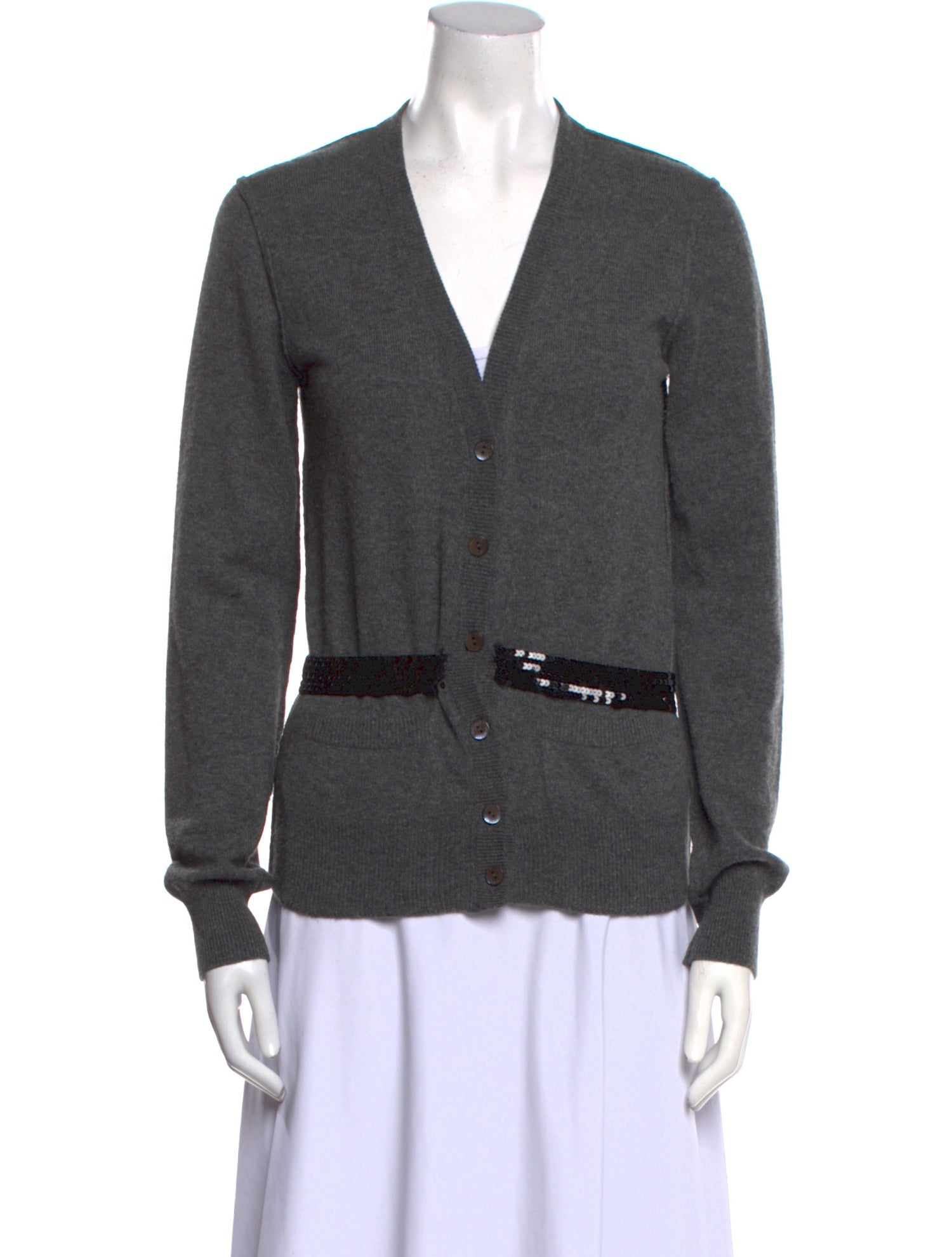 Dolce & Gabbana Cashmere V-Neck Sweater