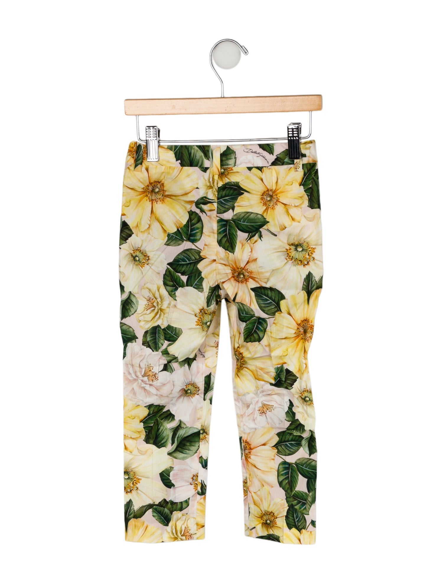 Dolce & Gabbana Toddler Girls' Floral Print pants w/Tags