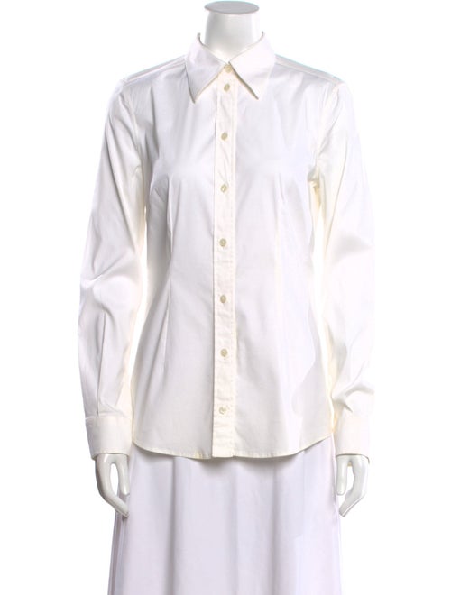 Dolce & Gabbana Long Sleeve Button-Up Top