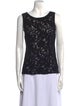 Dolce & Gabbana Wool Lace Pattern Top