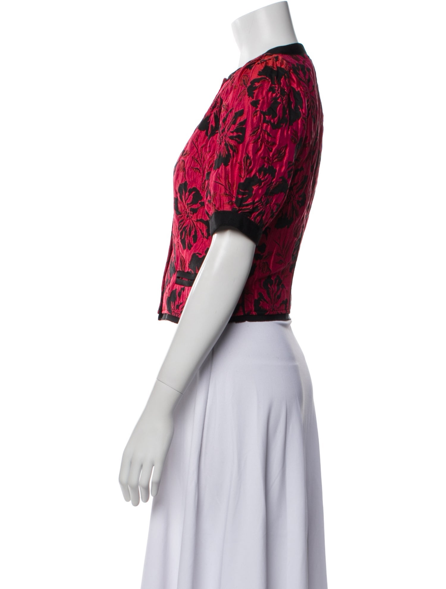 Dolce & Gabbana Floral Print Evening Jacket