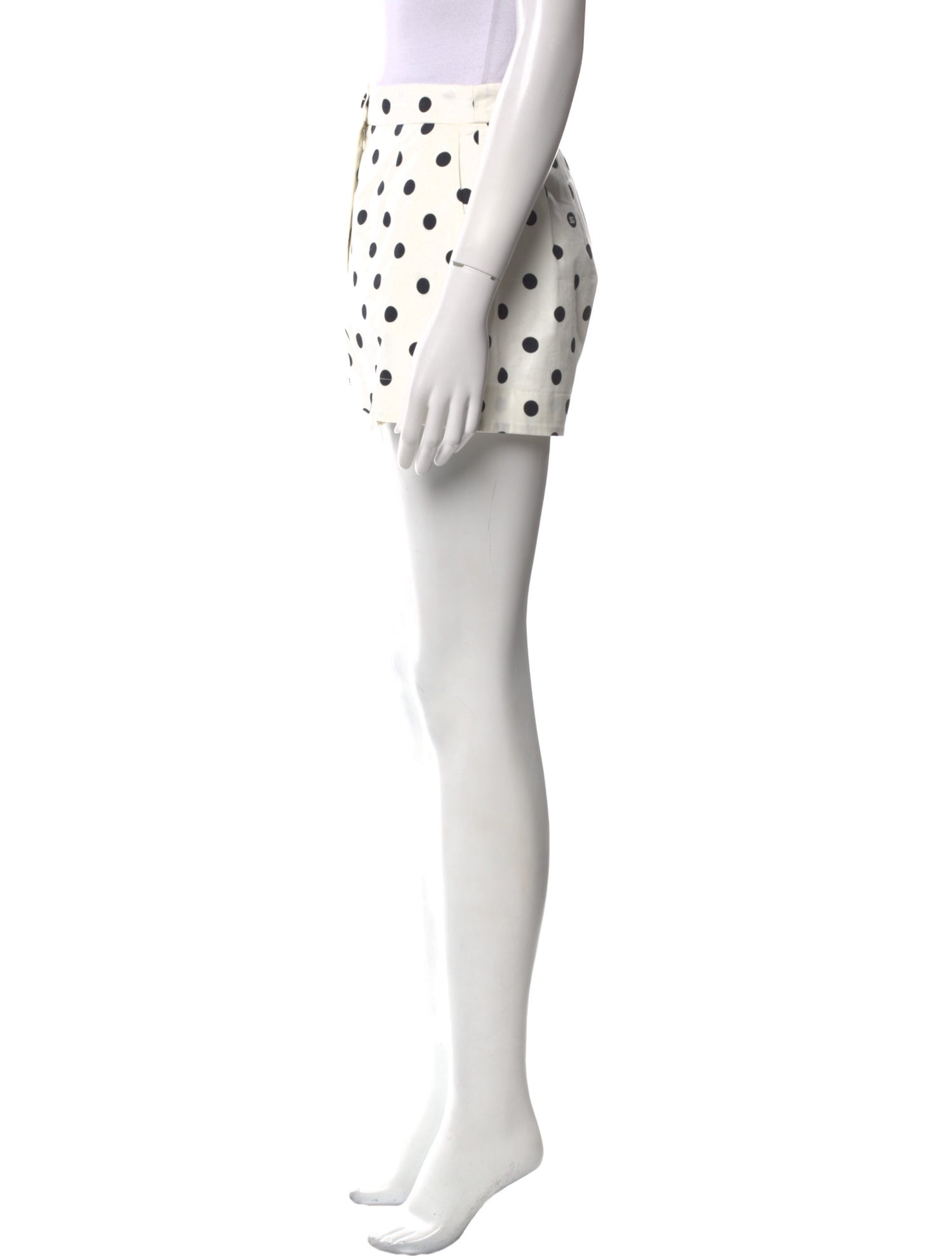 Dolce & Gabbana Polka Dot Print Mini Shorts