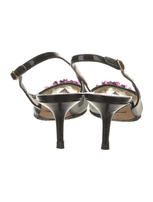 Dolce & Gabbana Mesh Mesh Accents Slingback Pumps