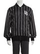 Dolce & Gabbana Signature Logo Striped Windbreaker