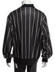 Dolce & Gabbana Signature Logo Striped Windbreaker
