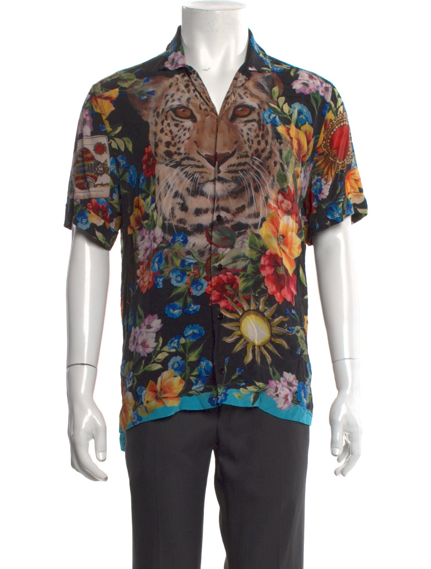 Dolce & Gabbana Silk Printed Shirt