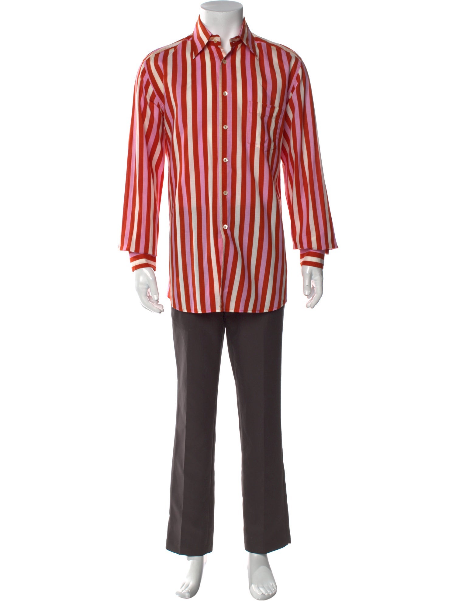Dolce & Gabbana Striped Long Sleeve Shirt