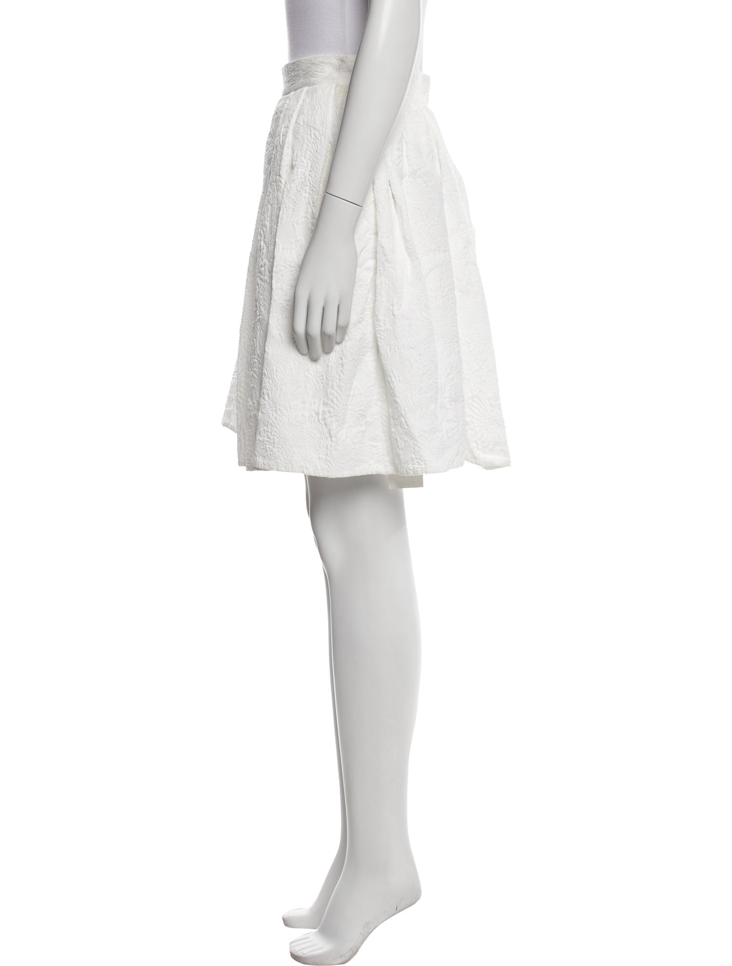 Dolce & Gabbana Ruffle Embellishment Knee-Length Skirt