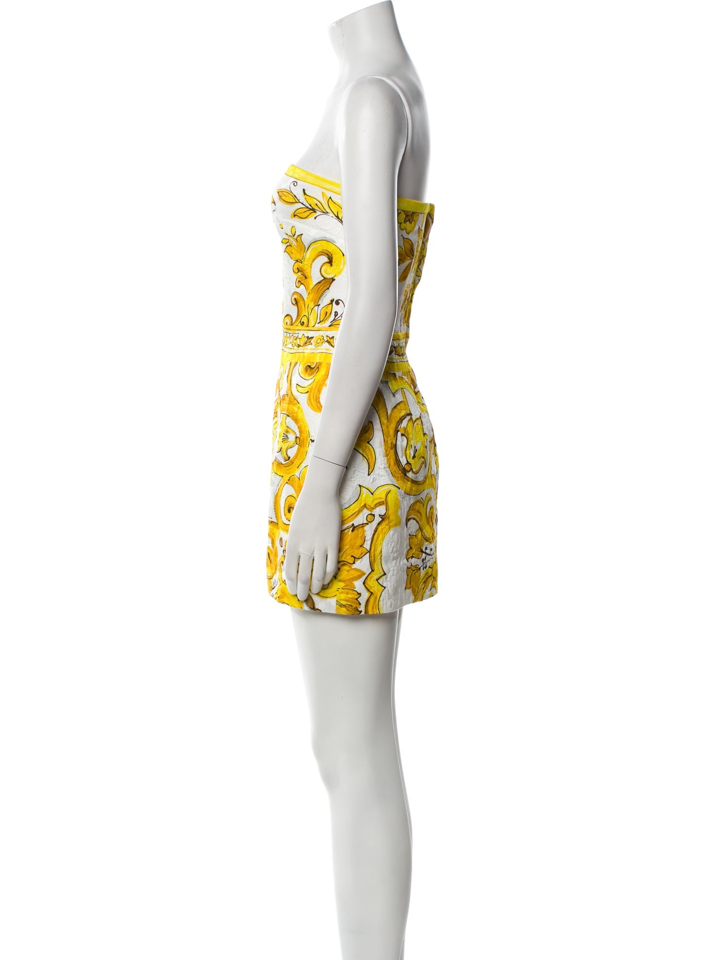Dolce & Gabbana Printed Mini Dress w/ Tags
