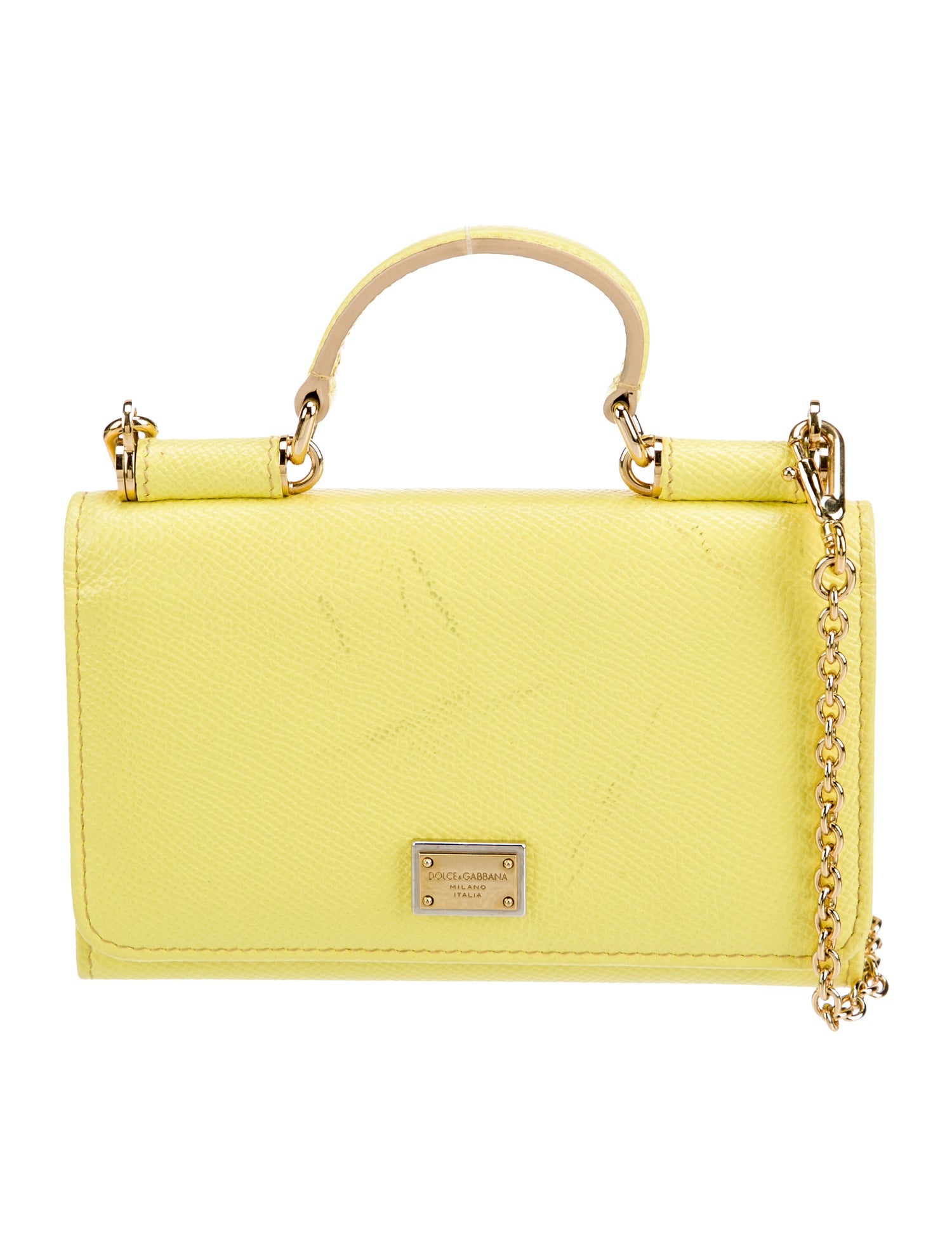 Dolce & Gabbana Saffiano Leather Crossbody Bag