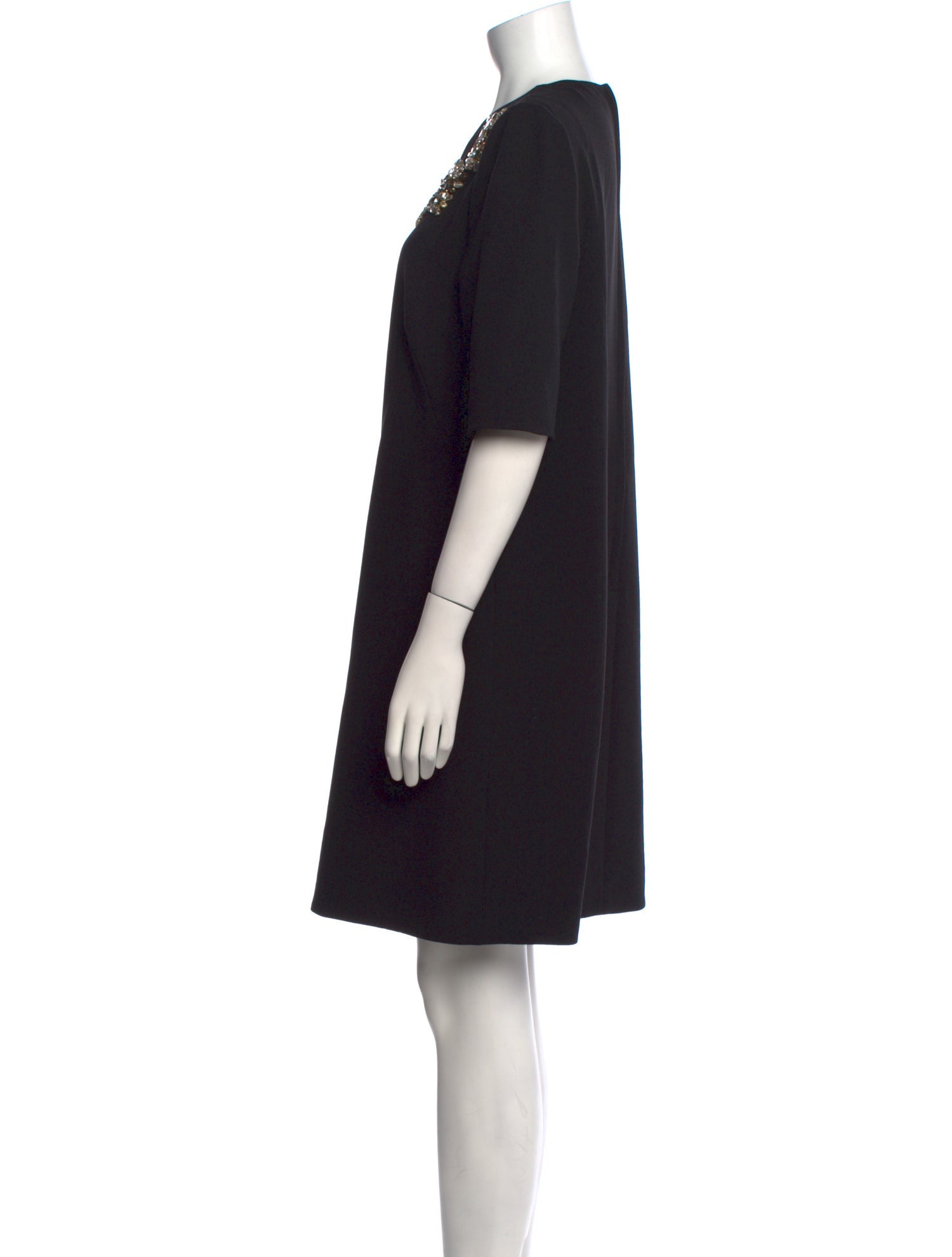 Dolce & Gabbana Virgin Wool Mini Dress