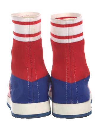 Dolce & Gabbana Colorblock Pattern Sock Sneakers