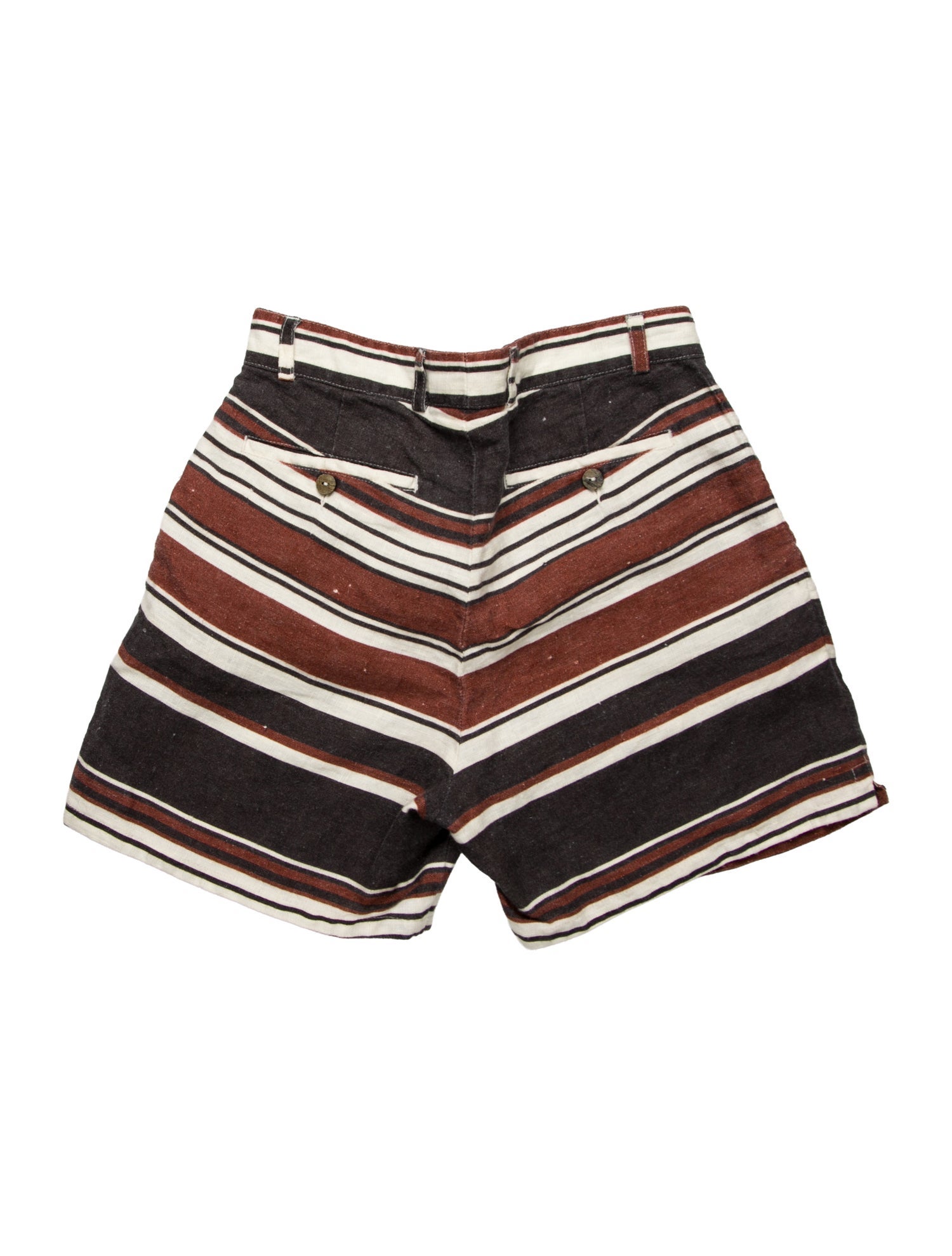 Dolce & Gabbana Linen Flat Front Shorts