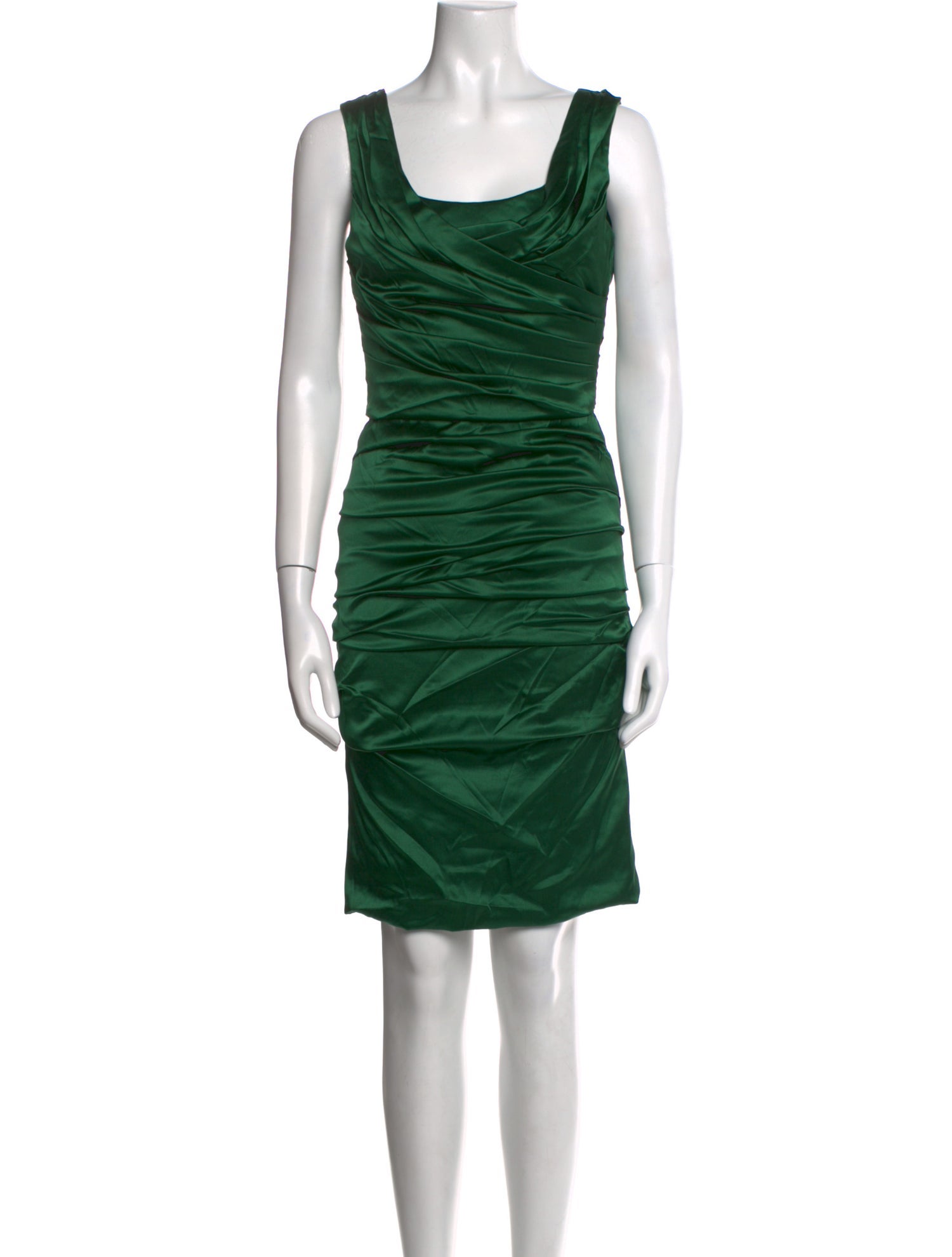 Dolce & Gabbana Silk Knee-Length Dress