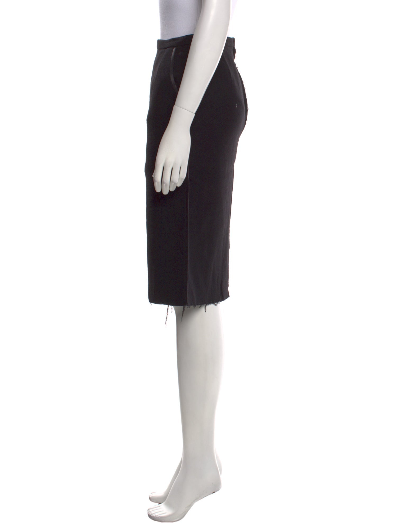 Dolce & Gabbana Virgin Wool Knee-Length Skirt