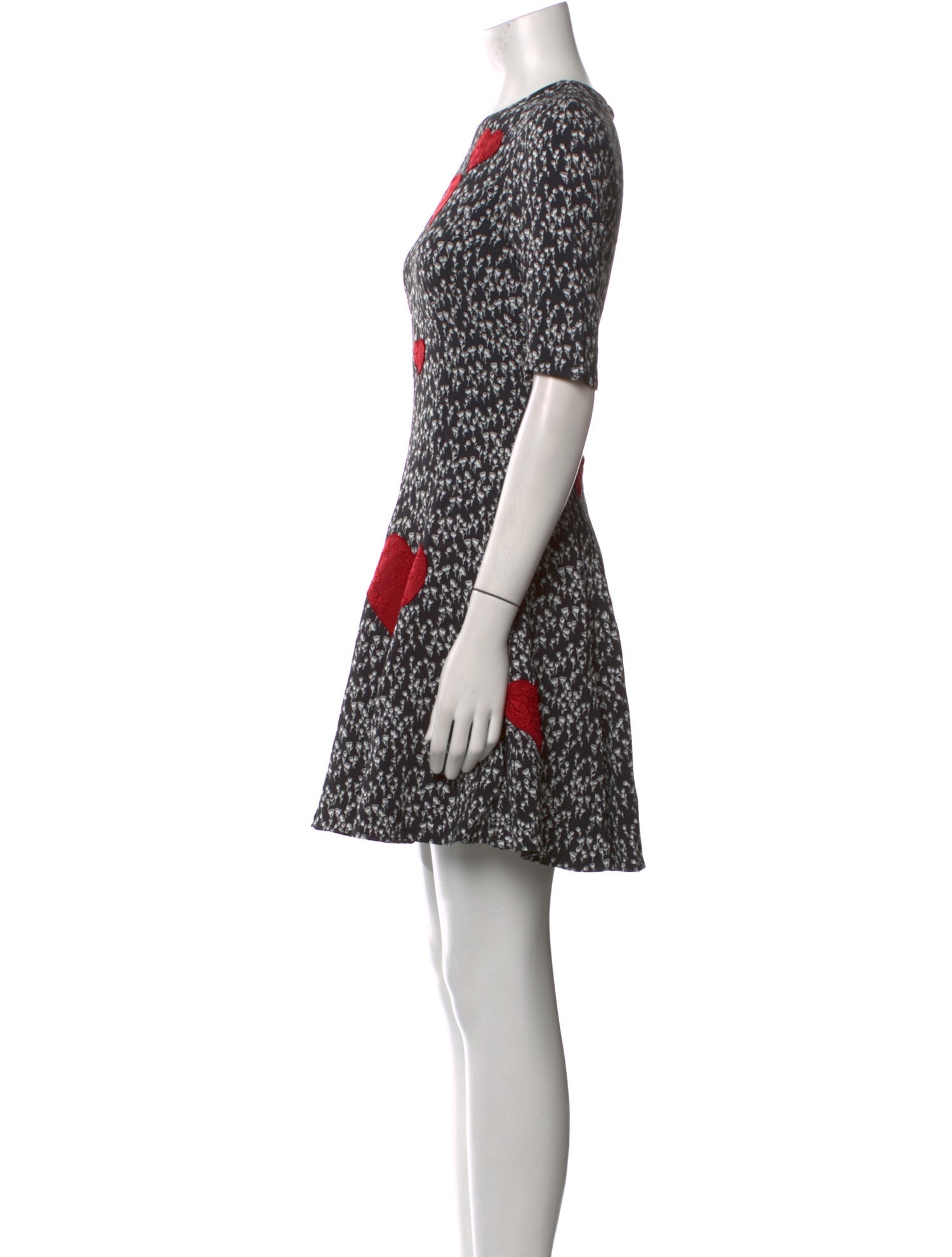 Dolce & Gabbana Floral Print Mini Dress