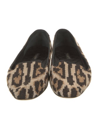 Dolce & Gabbana Animal Print Flats