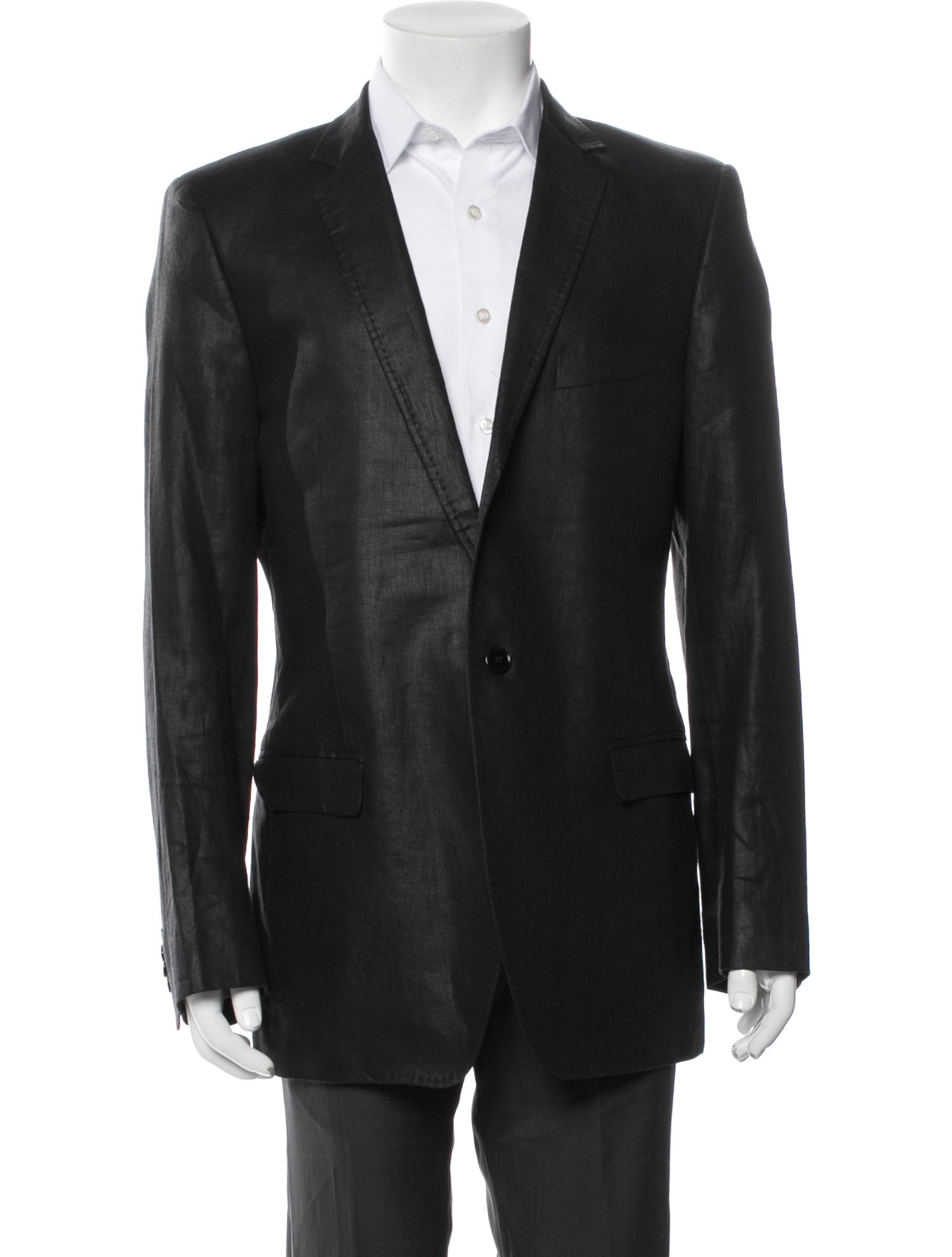 Dolce & Gabbana Linen Moto Jacket