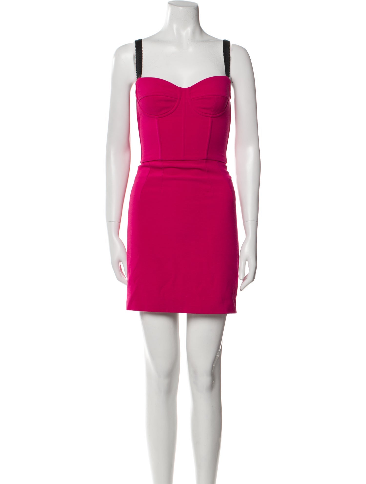 Dolce & Gabbana Square Neckline Mini Dress