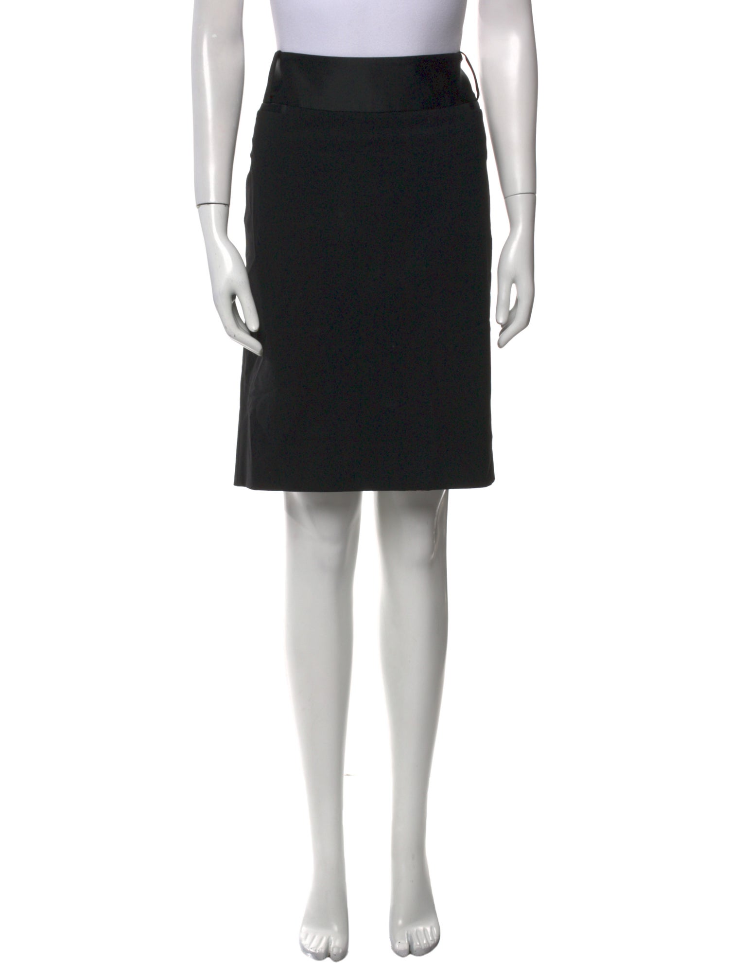 Dolce & Gabbana Virgin Wool Knee-Length Skirt