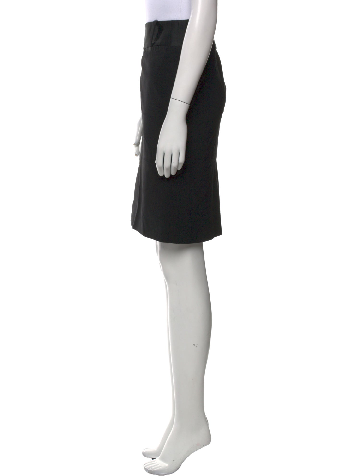 Dolce & Gabbana Virgin Wool Knee-Length Skirt