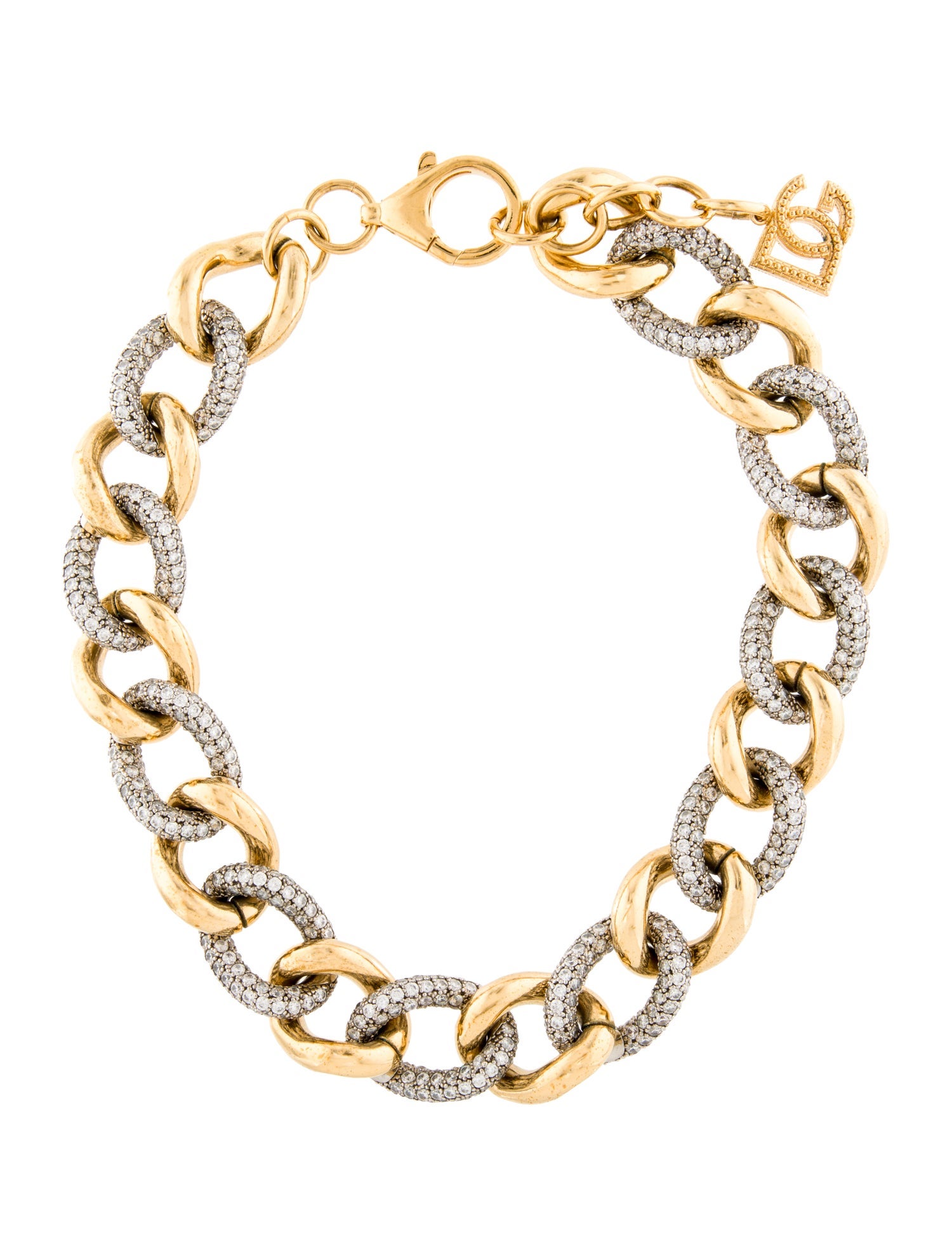 Dolce & Gabbana Crystal Collar Necklace