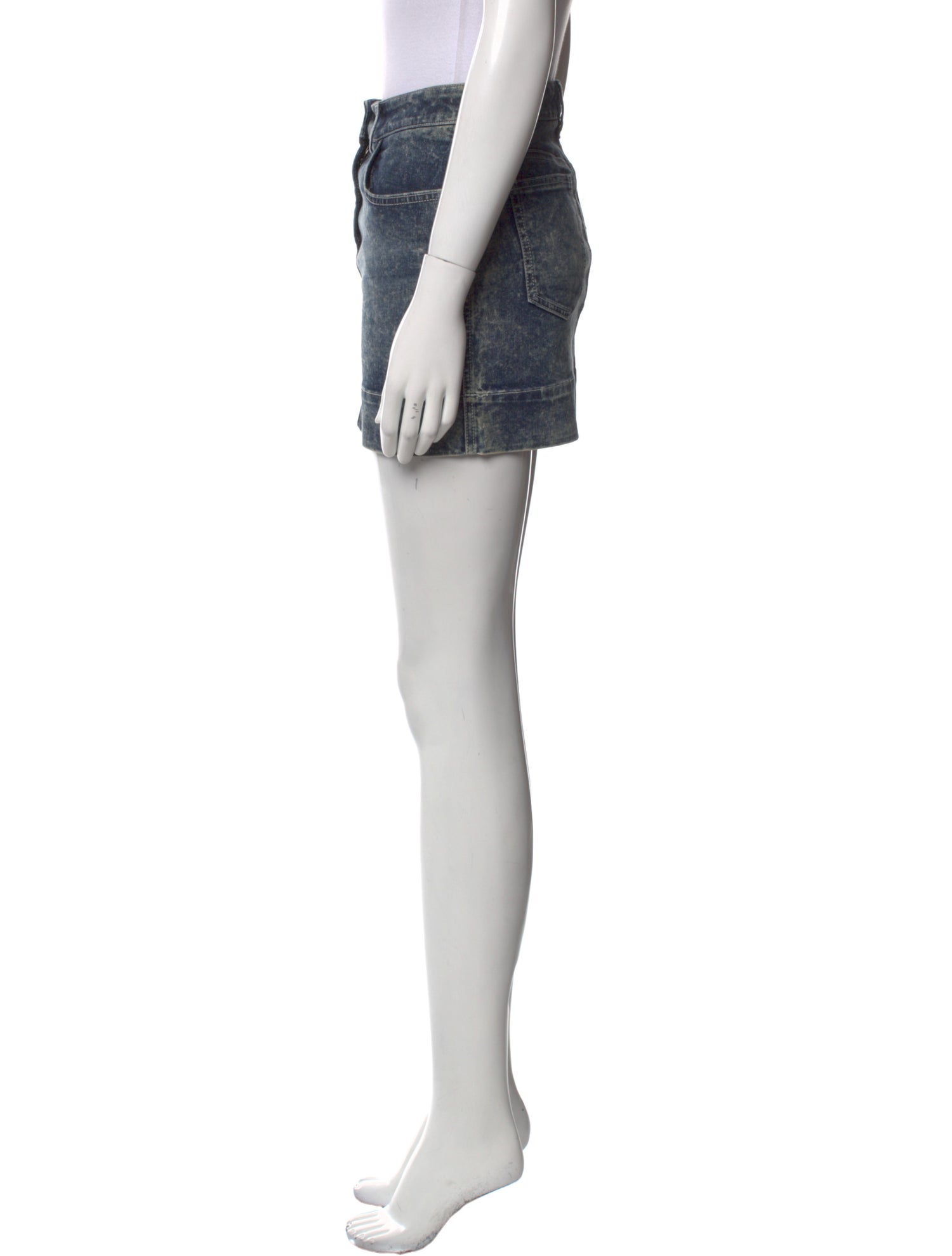 Dolce & Gabbana Distressed Accents Mini Skirt