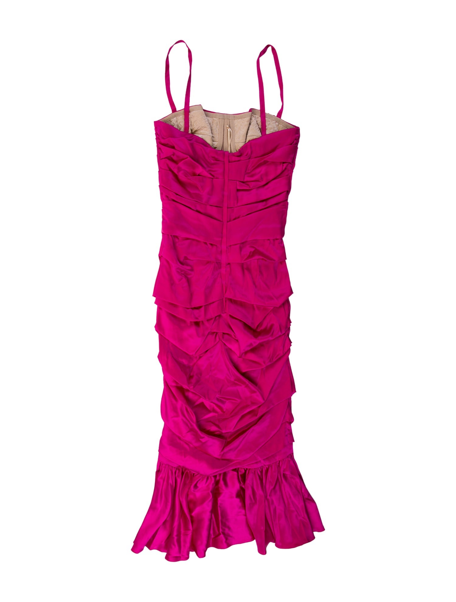 Dolce & Gabbana Silk Midi Length Dress