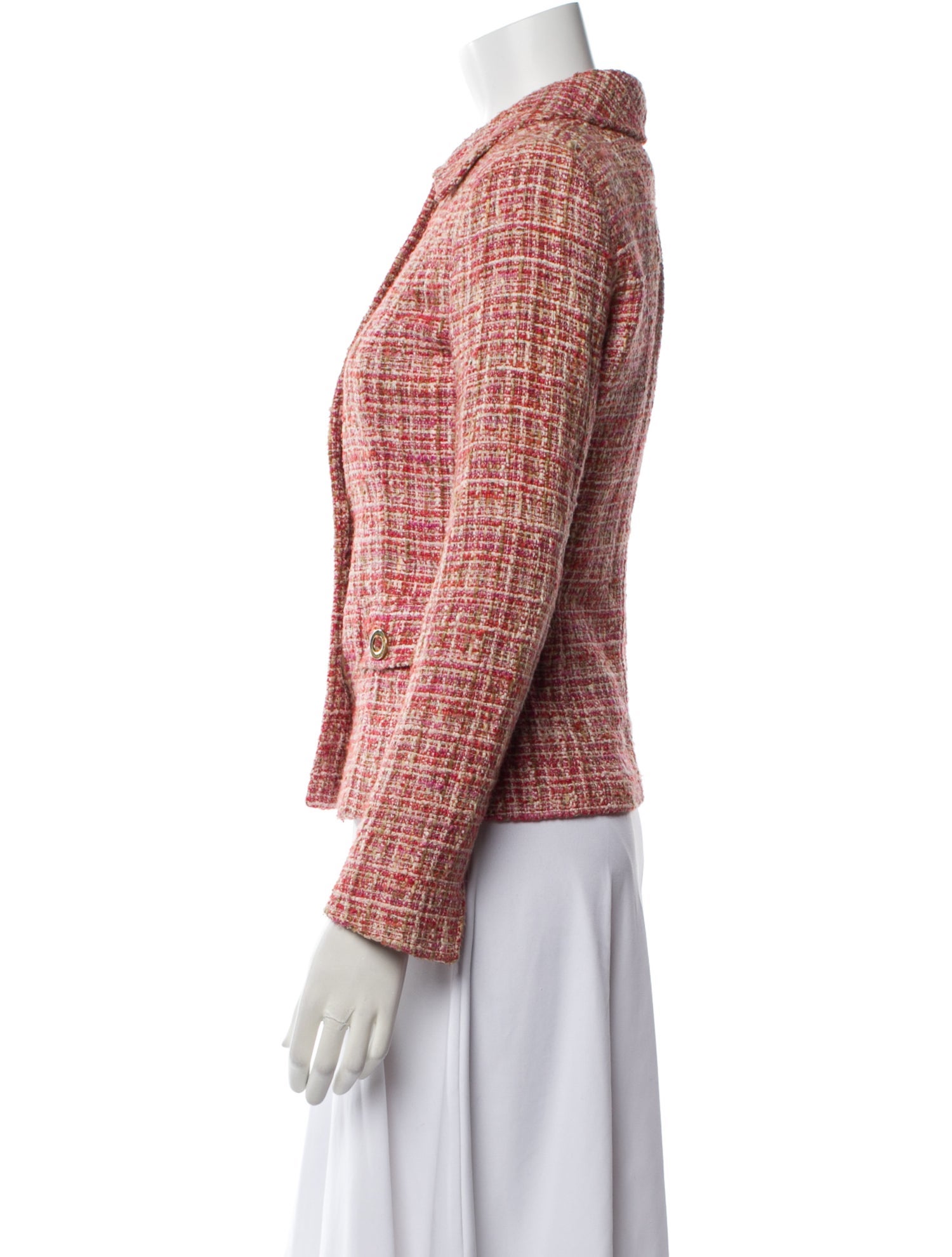 Dolce & Gabbana Tweed Pattern Blazer