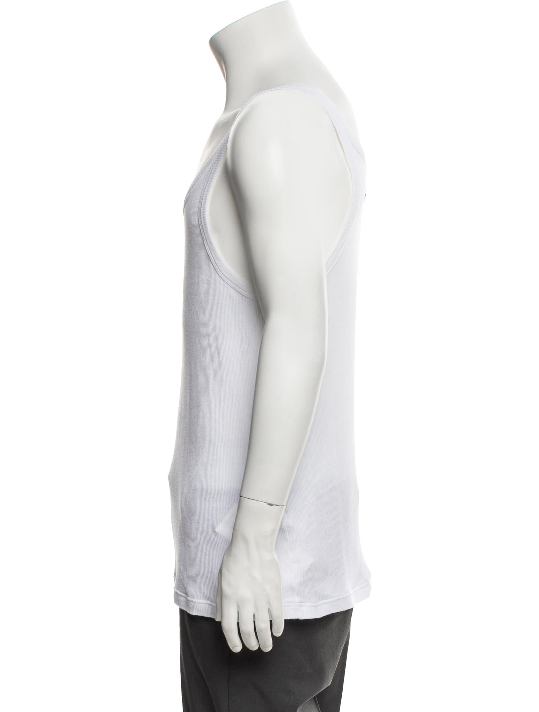 Dolce & Gabbana Scoop Neck Sleeveless T-Shirt