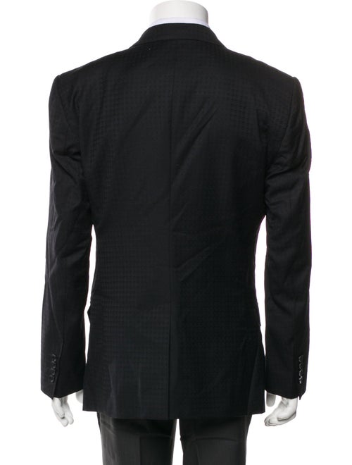Dolce & Gabbana Virgin Wool Crystal Embellishments Blazer