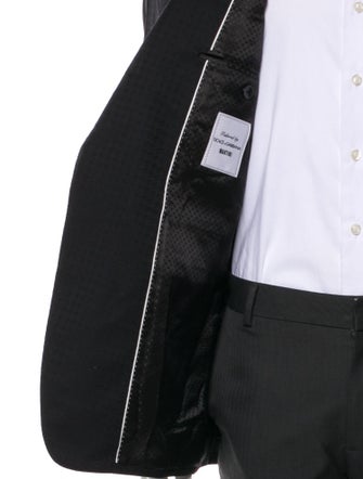 Dolce & Gabbana Virgin Wool Crystal Embellishments Blazer