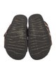 Dolce & Gabbana Terry Cloth Animal Print Slides