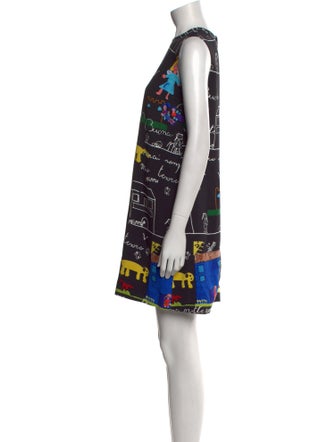 Dolce & Gabbana Printed Mini Dress
