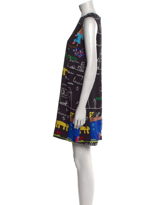 Dolce & Gabbana Printed Mini Dress