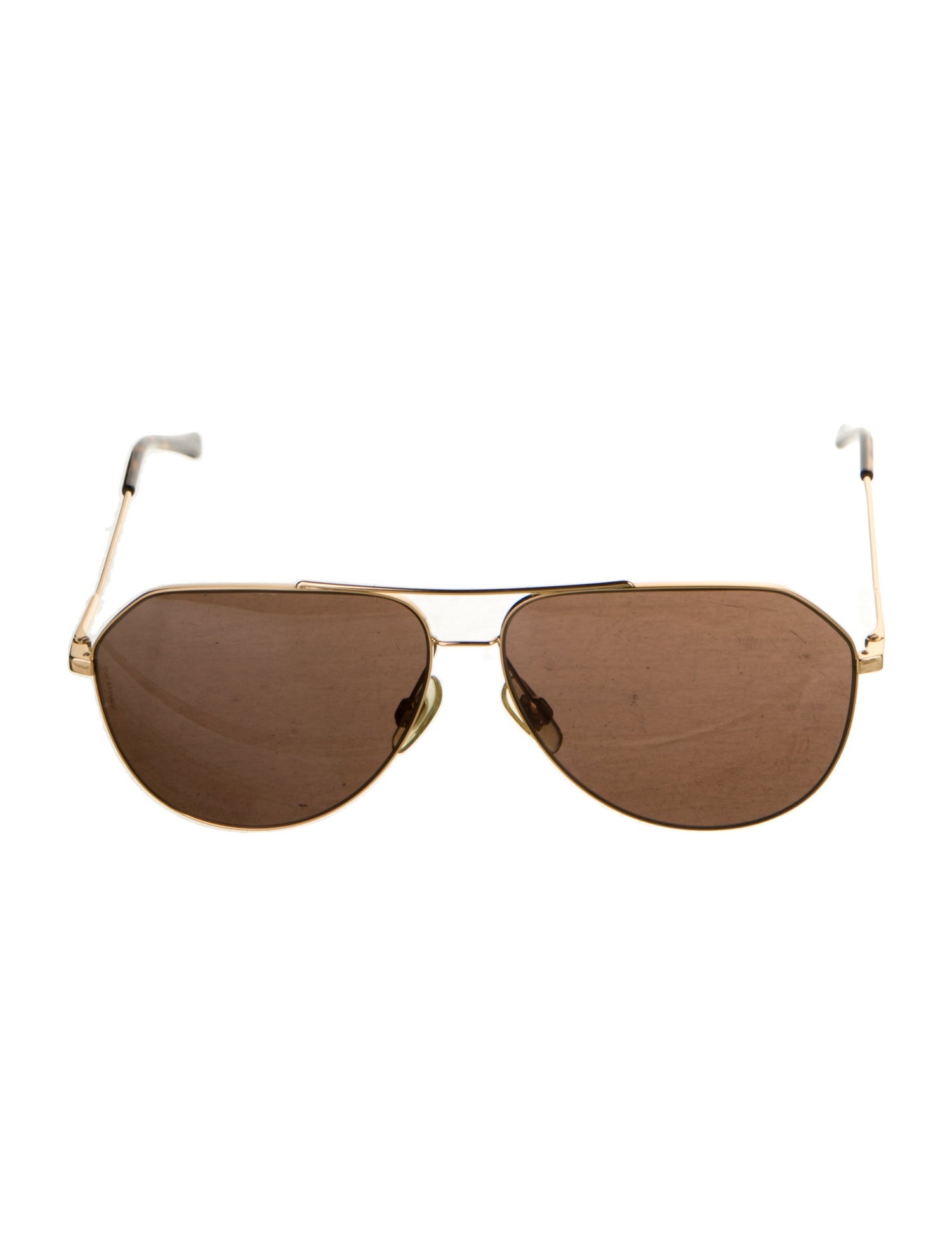 Dolce & Gabbana Aviator Mirrored Sunglasses