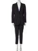 Dolce & Gabbana Virgin Wool Polka Dot Print Pantsuit