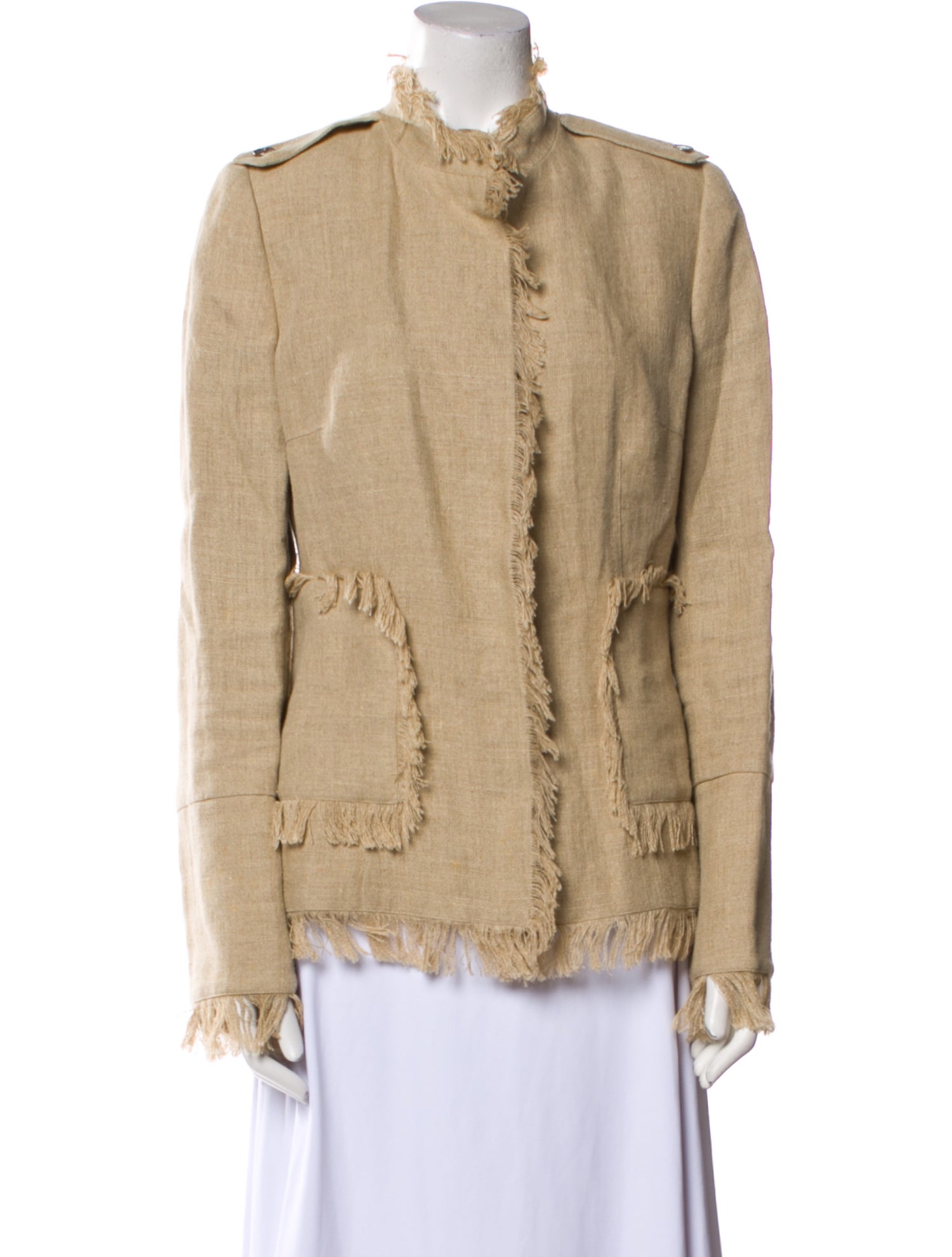 Dolce & Gabbana Linen Utility Jacket