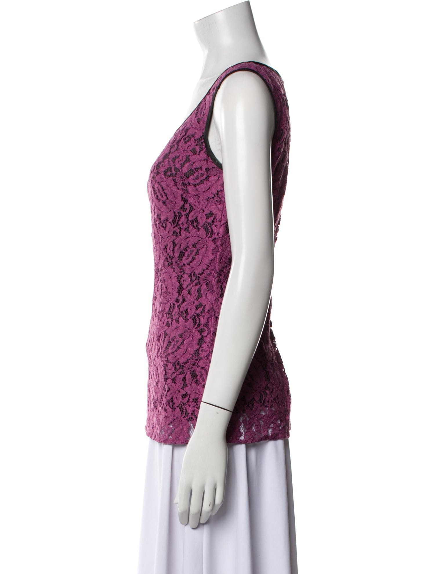 Dolce & Gabbana Printed Scoop Neck Top