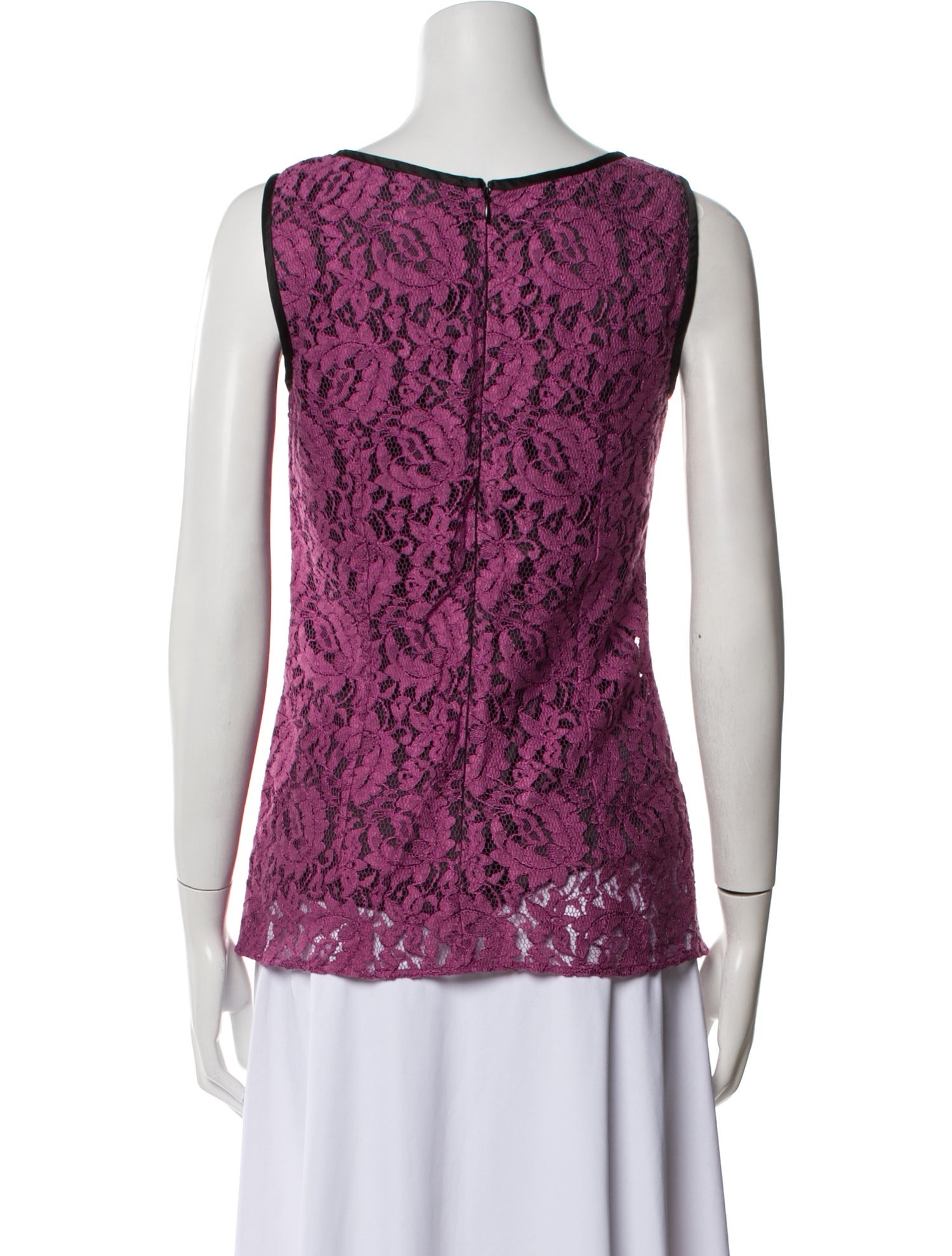 Dolce & Gabbana Printed Scoop Neck Top